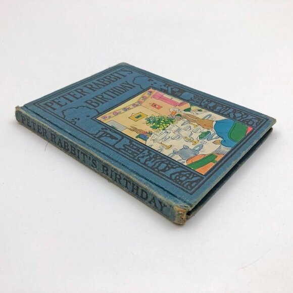 Peter Rabbit's Birthday Wee Books for Wee Folks Almond HB 28 Illustrations - Picture 3 of 11